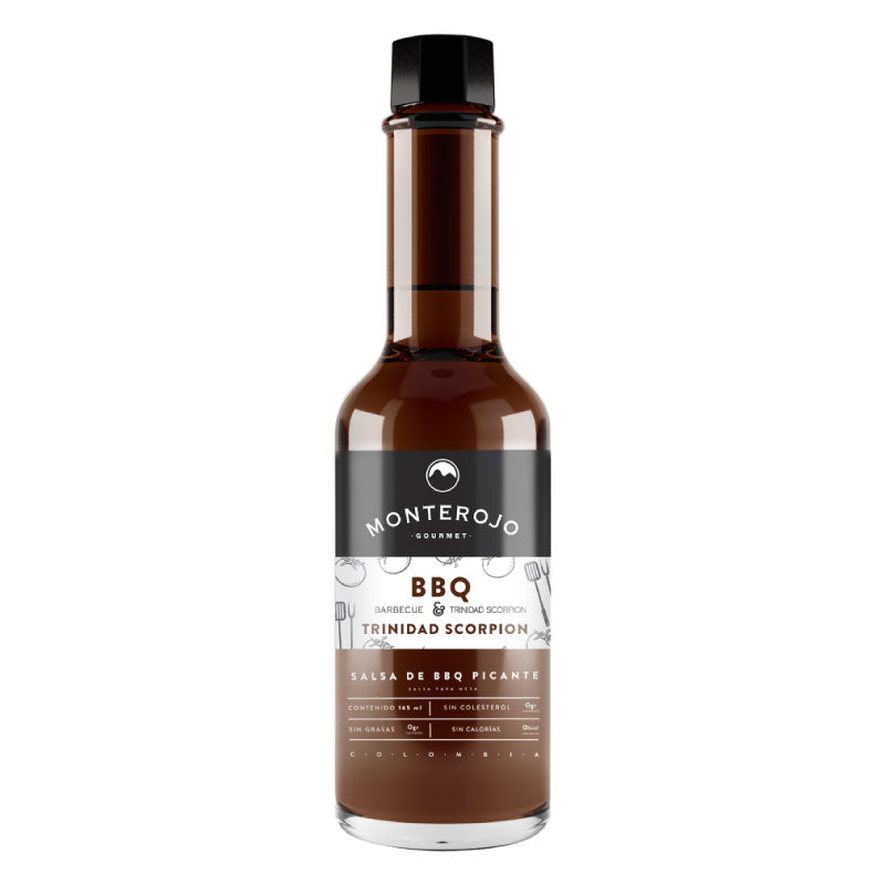 SALSA BBQ MONTEROJO PICANTE 165ML