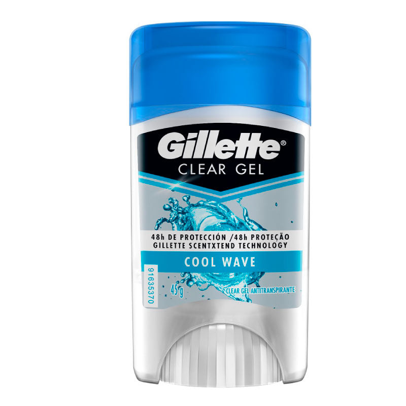 DESODORANTE GILLETE 45G GEL CLEAR CW
