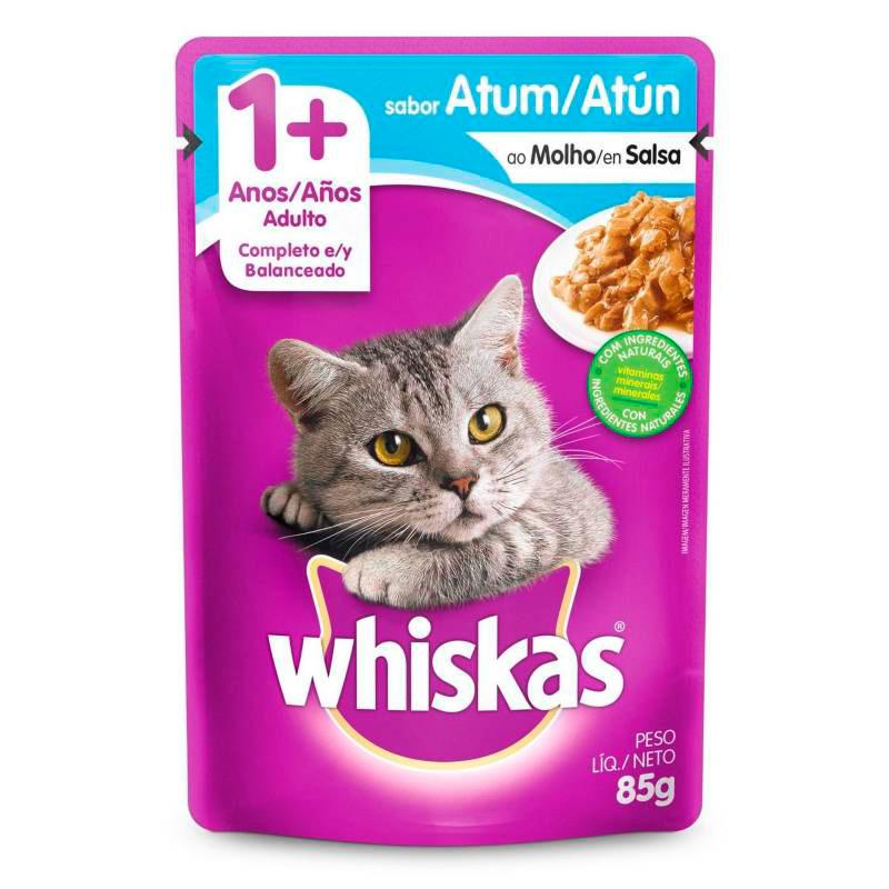 ALIMENTO WHISKAS 85G ATUN