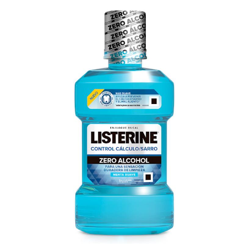 ENJUAGUE LISTERINE 500C CONTROL CALCULO