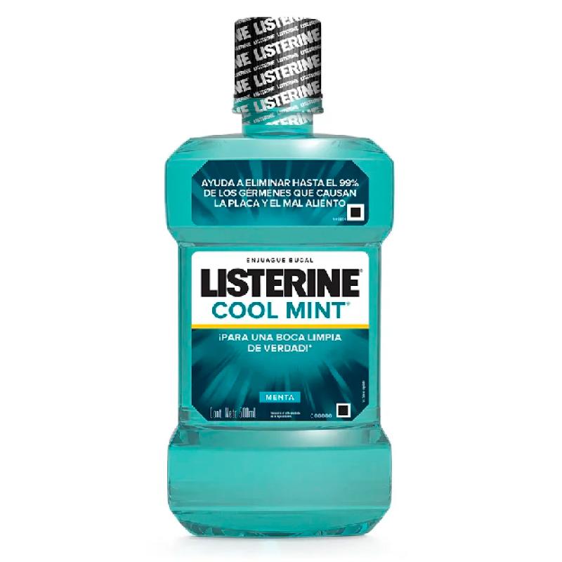 ENJUAGUE LISTERINE 500C COOL MINT