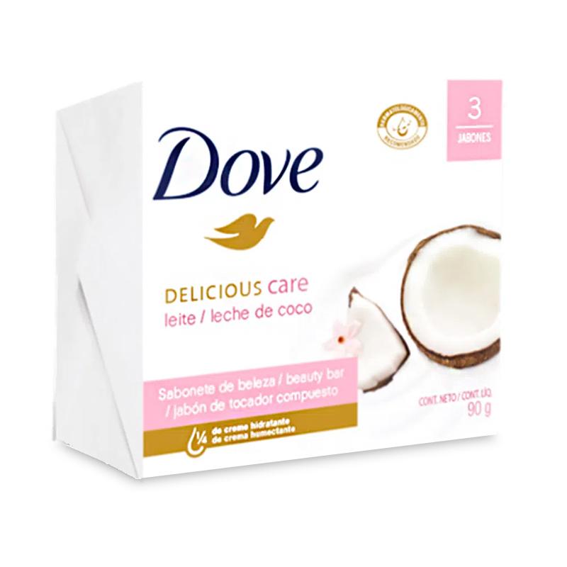 JABON DOVE 90G 3U LUCHE COCO