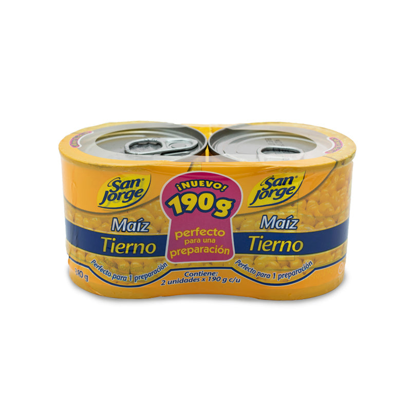 MAIZ TIERNO SAN JORGE 2U 190G P.E