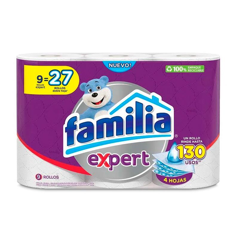 PAPEL HIG FAMILIA 9U EXPERT
